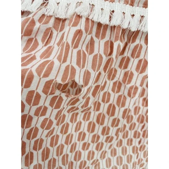 Kate Spade size Large Arrow Stripe Lace Front Sleeveless Dress - Picture 14 of 14